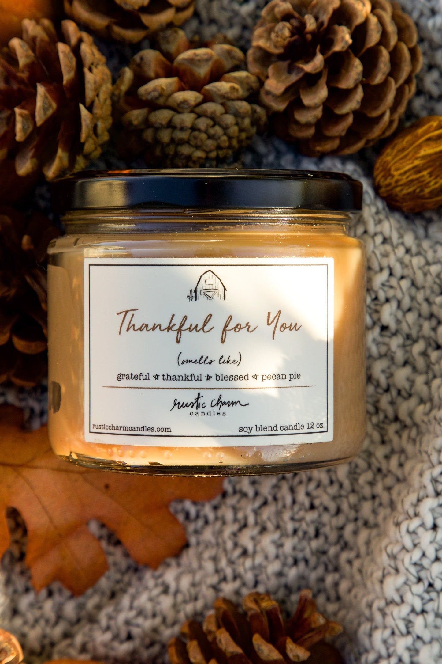 Thankful for You Candle