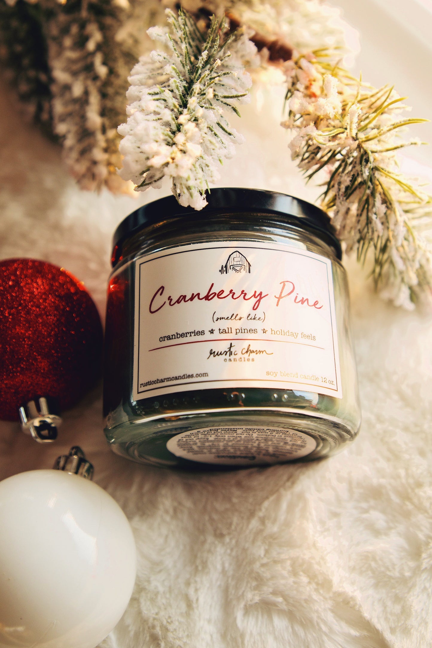 Cranberry Pine Candle