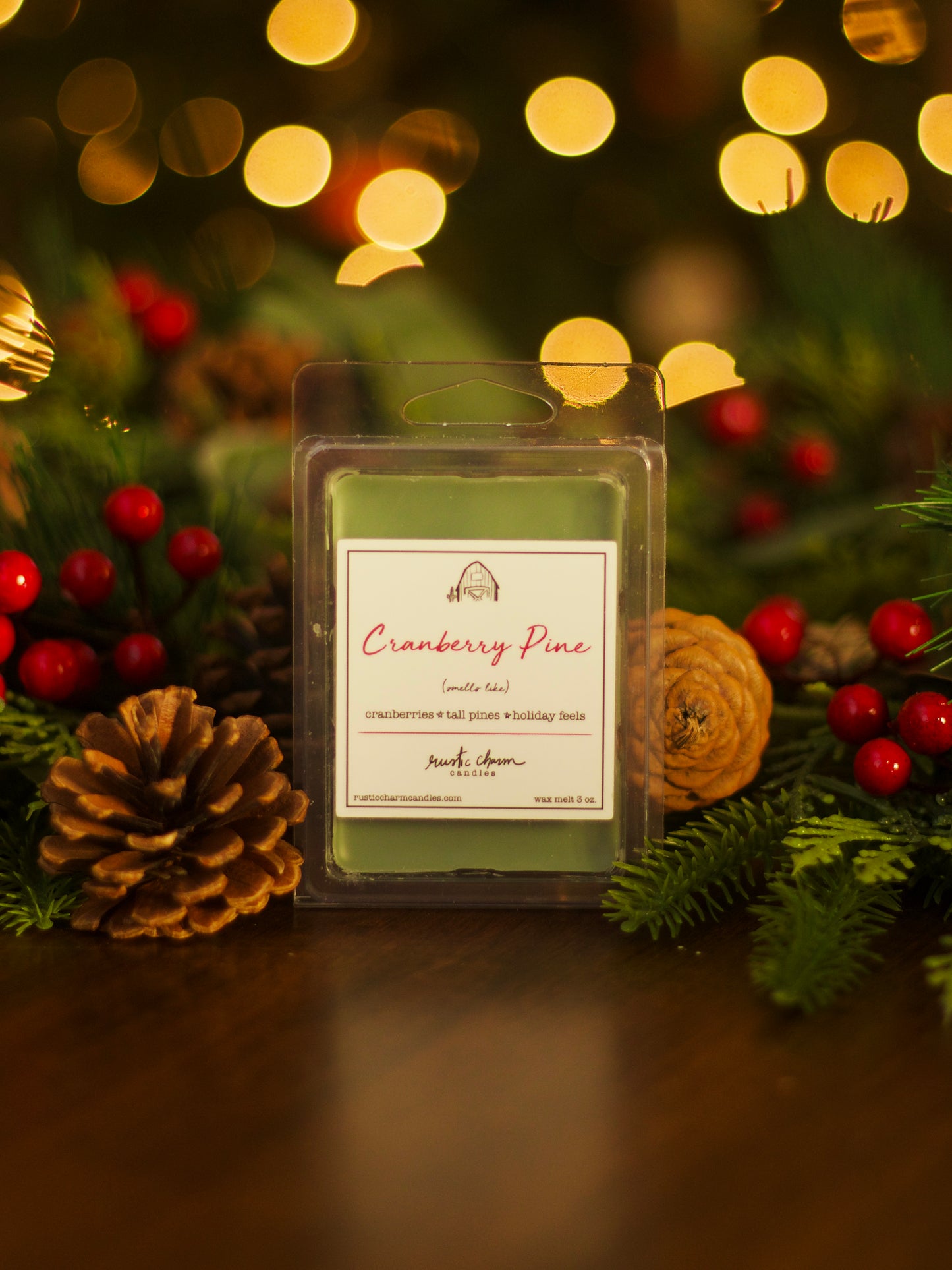 Cranberry Pine Wax Melt