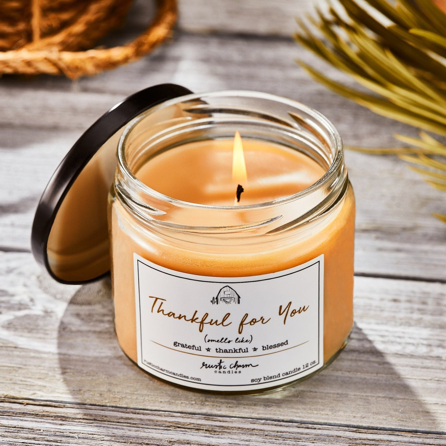 Thankful for You Candle