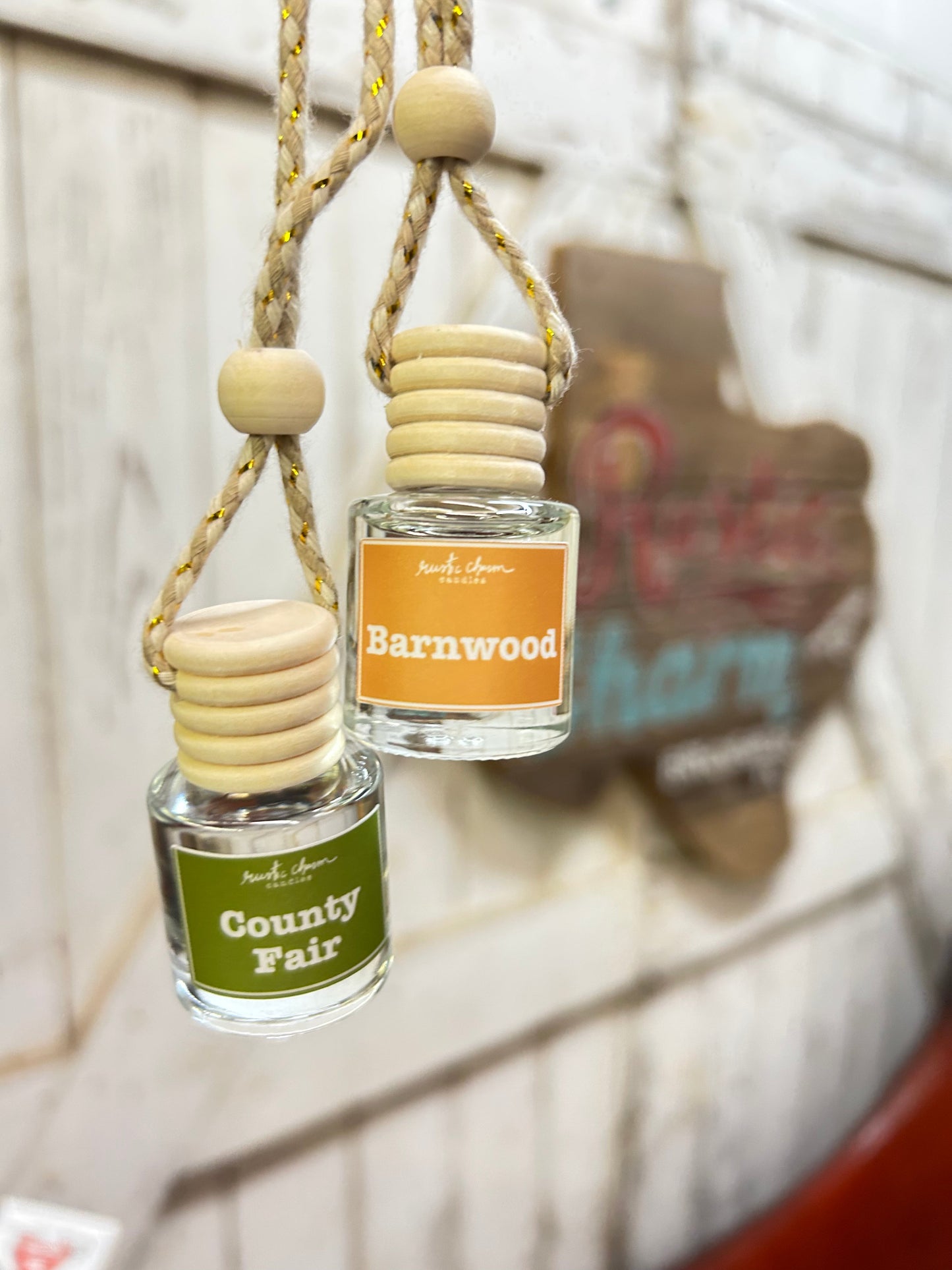 Barnwood Car Scent Diffuser