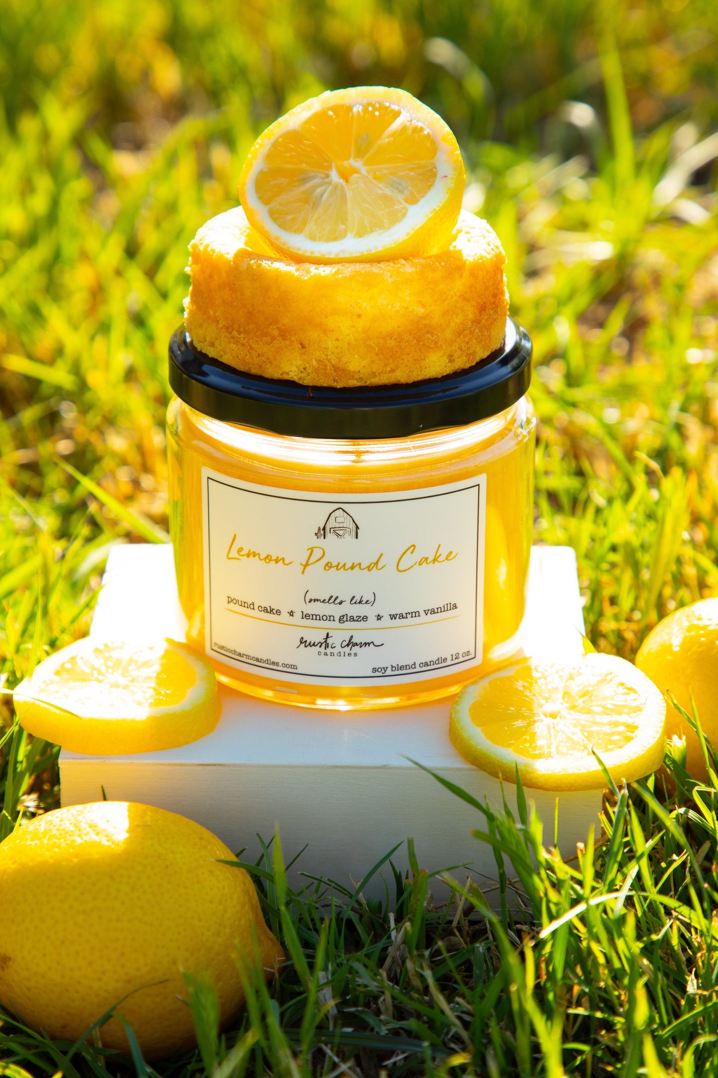 Lemon Pound Cake Candle