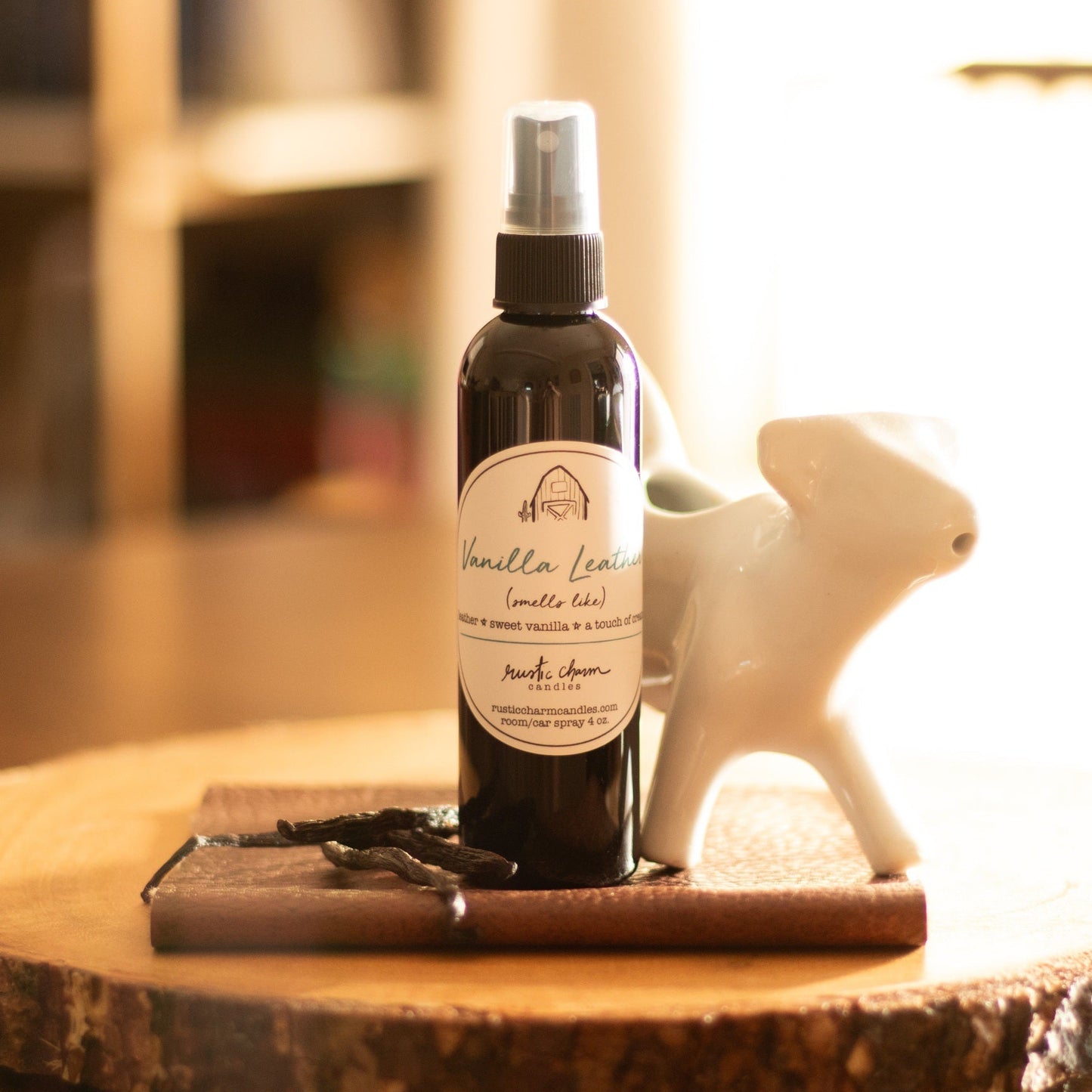 Vanilla Leather Room & Car Spray