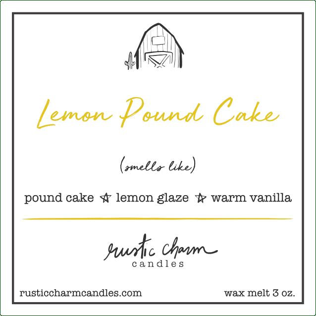 Lemon Pound Cake Room & Car Spray