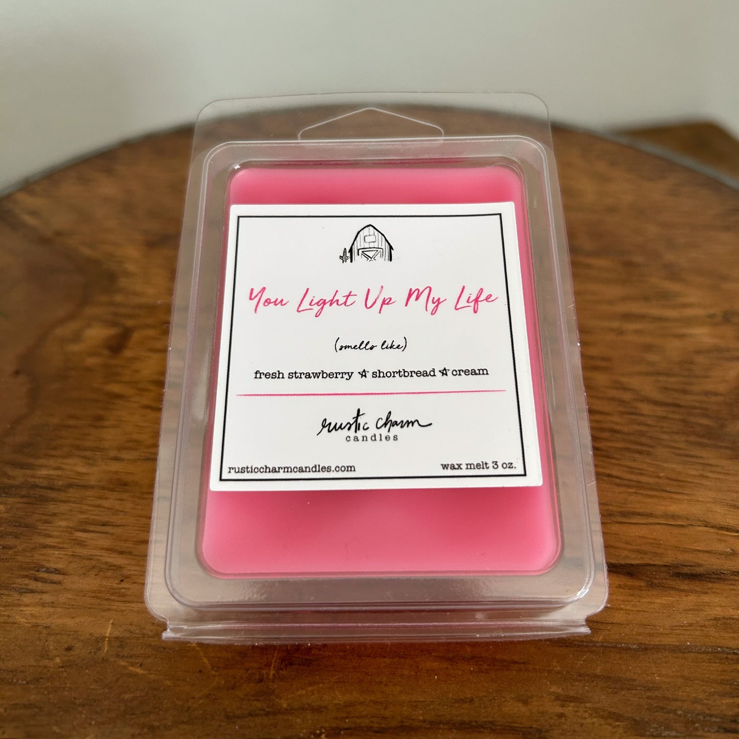 You Light Up My Life (Strawberries & Cream) Wax Melt