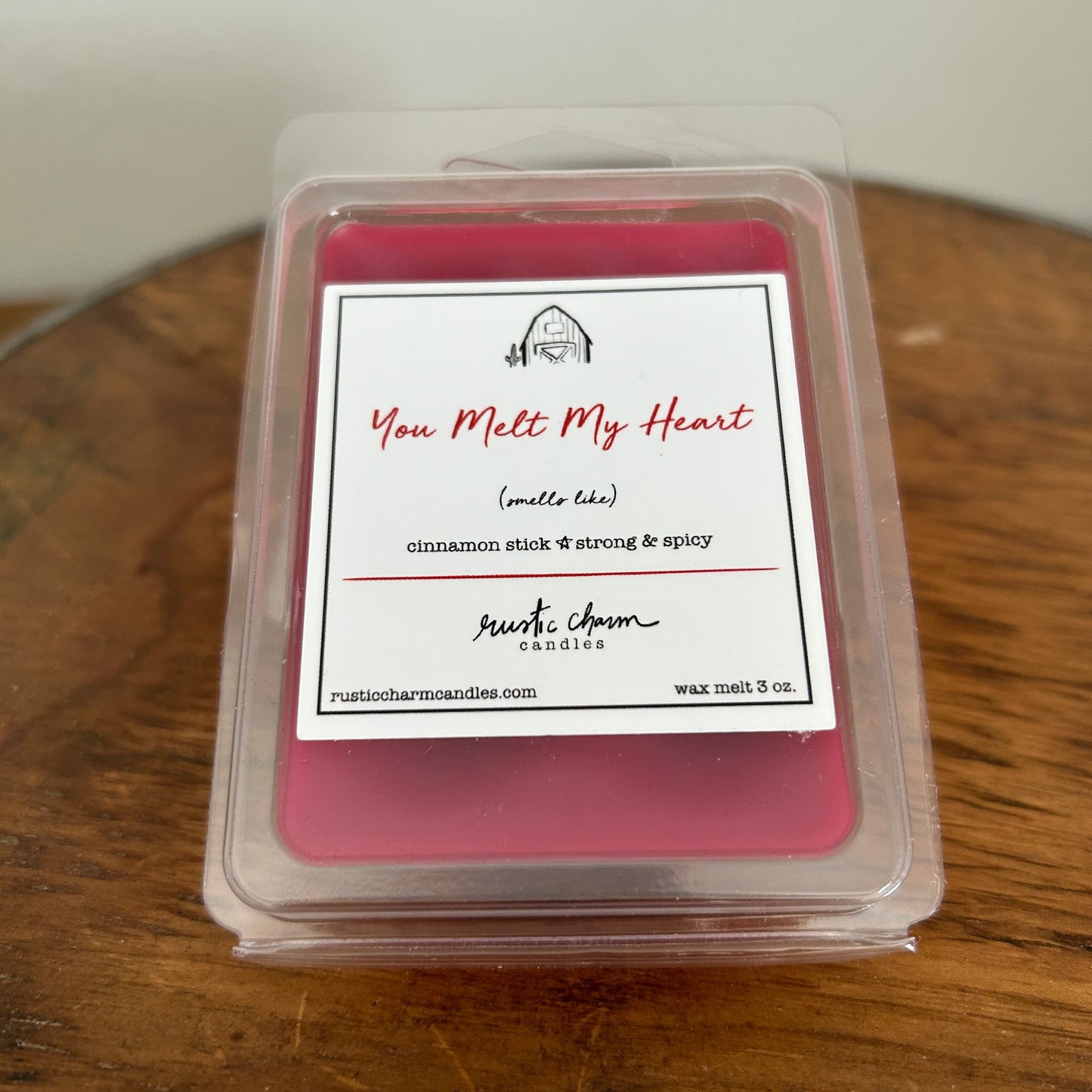 You Melt My Heart (Red Hot Cinnamon) Wax Melt